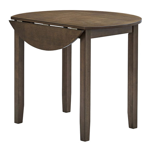 Damica - Round Dining Table - Walnut