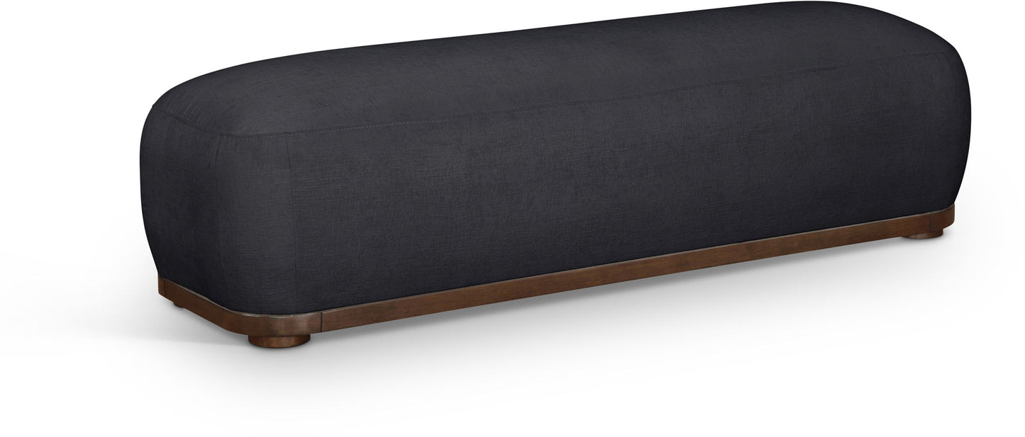 Calum - Bench - Dark Brown Frame