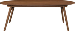 Leesa - Solid Wood And Walnut Veneer Dining Table