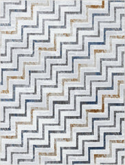 Nova - 7'10" X 9'10" Area Rug - White, Multi