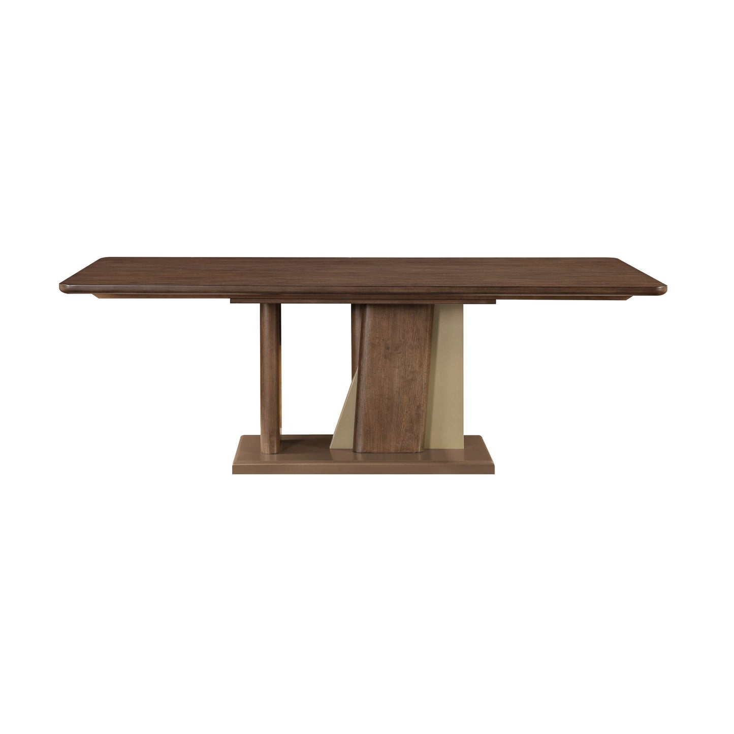 Ouida - Dining Table - Brown / Gold