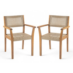 Amaris - Outdoor Dining Chair (Set of 2) - Teak