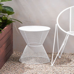 Nevada - Contemporary Side Table With Mesh Design