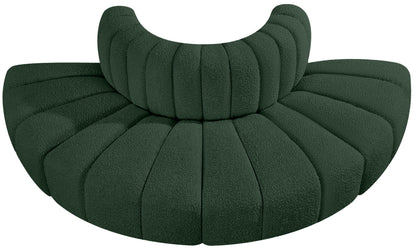 Arc - Boucle Fabric 4 Piece Modular Sofa