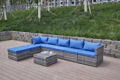 Patio Sofa With Cushions