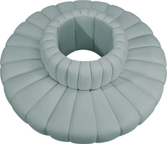 Arc - Faux Leather 8 Piece Round Modular Sofa