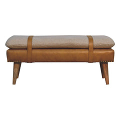 Buffalo - Hide Leather Bench