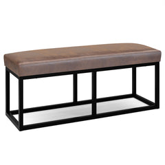 Reynolds - Bench - Distressed Chestnut Brown