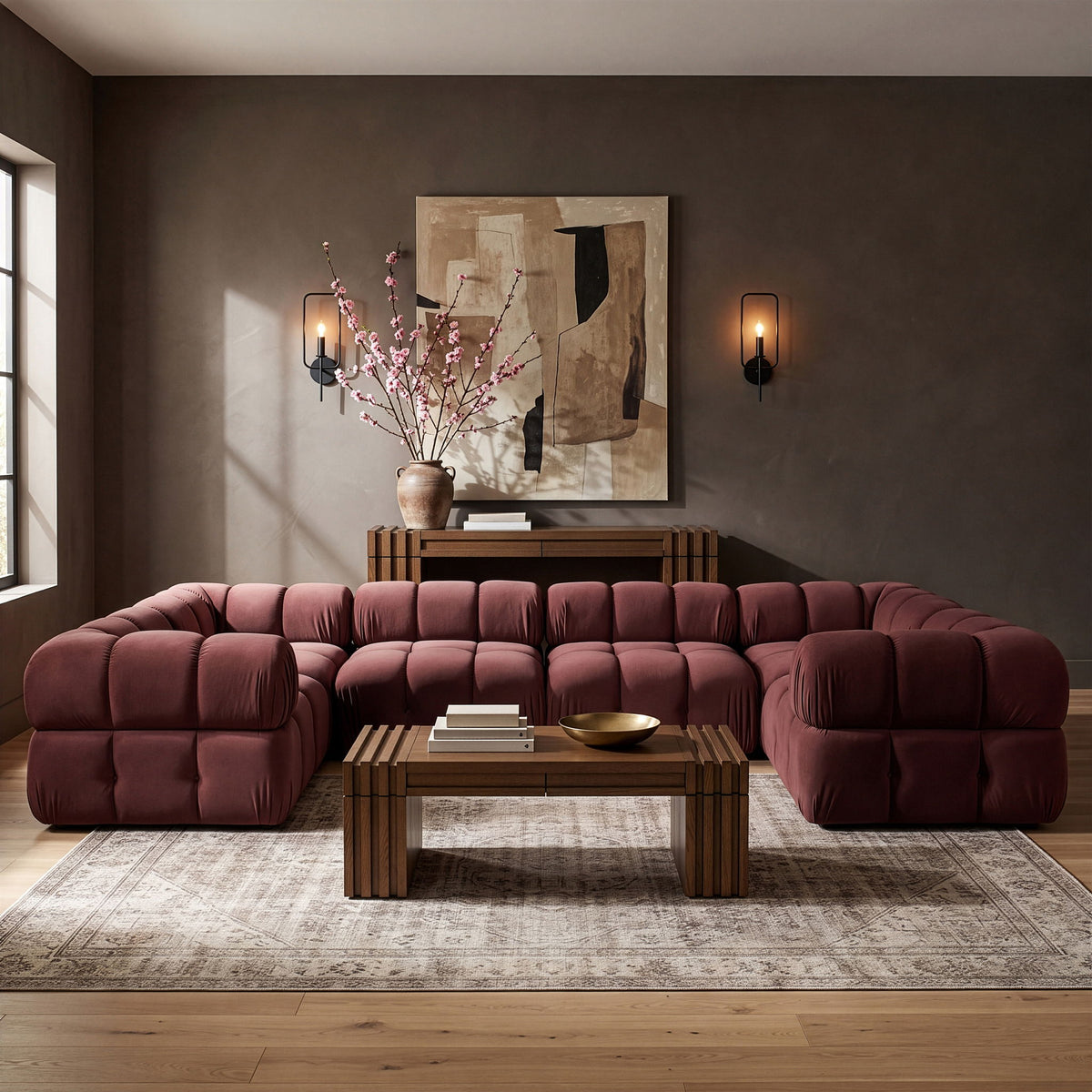 Orin - 6 Piece Modular Sectional (2 Modular Chairs, 4 Corner Chairs)