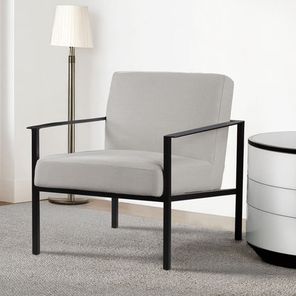 Millie - Stationary Accent Chair - Off White