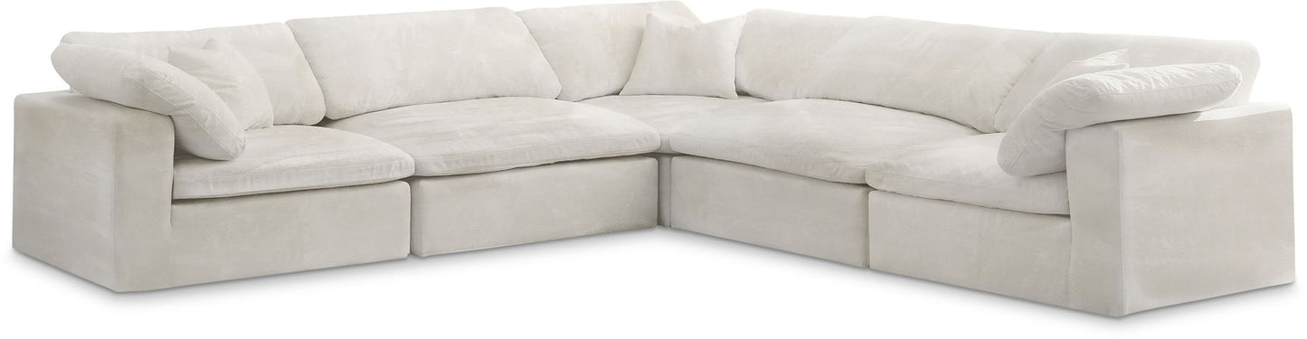 Cozy - 5 Piece Modular Corner Sectional