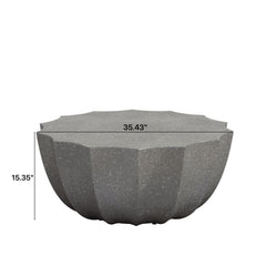 Modern Round Coffee Table For Indoor / Outdoor