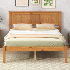 Platform Bed Frame With Headboard