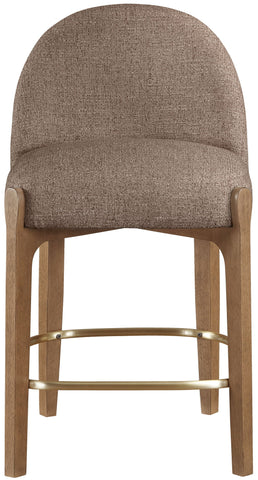 Torino - Counter Stool With Brushed Brown Base