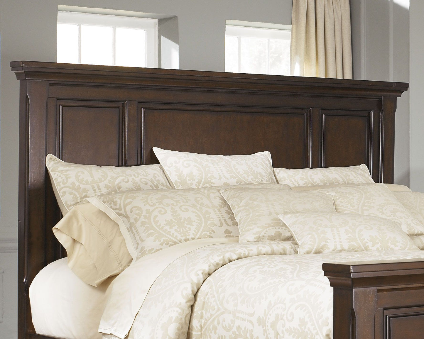 Porter - King/Cal King Panel Headboard - Rustic Brown
