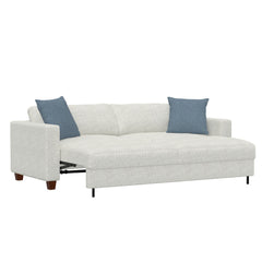 Pop-Up Sleeper Sofa - White