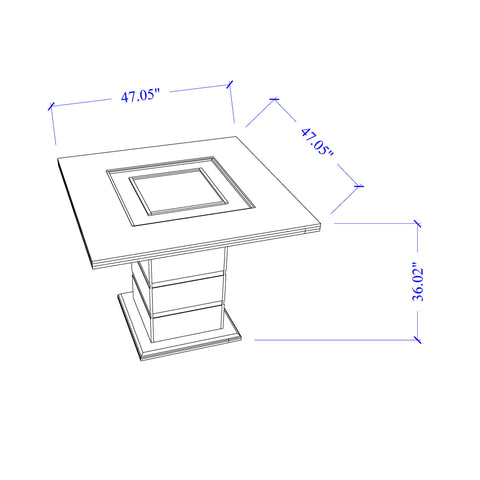 Ariya - 5 Pieces Bar Table And Bar Stool Set