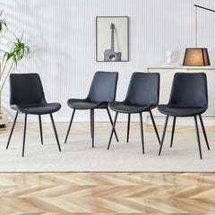 Modern Medieval Style Restaurant Cushioned Chairs With Suede Backrests