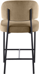 Zarelle - Performance Fabric Upholstered Counter Stool (Set of 2)