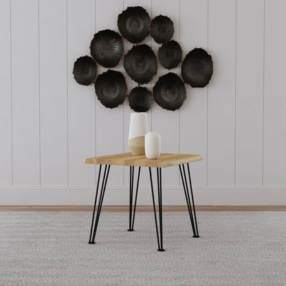 Hairpin - Leg End Table - Brown
