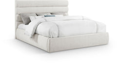 Adam - Linen Fabric Bed With 52" Headboard