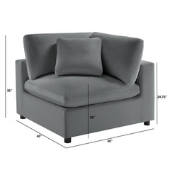 Caylie - Corner Wedge Chair