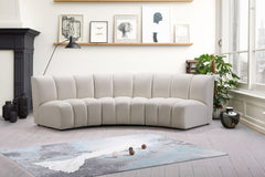 Infinity - 3 Piece Velvet Modular Sectional