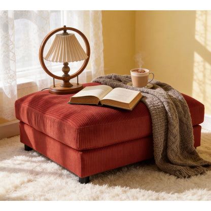 Upholstered Rectangle Ottoman