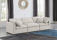 Indulge - Linen 3 Seat Modular Sofa