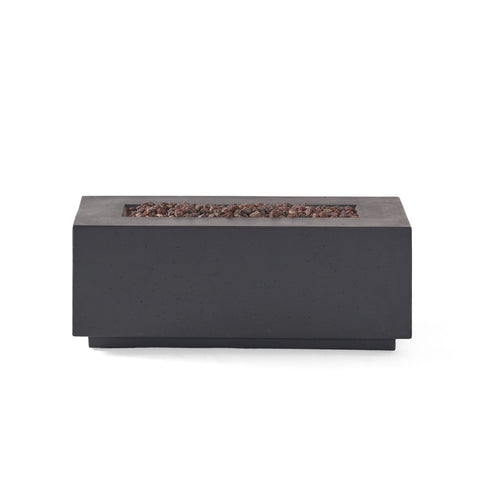 Contemporary Outdoor 40,000 Btu Propane Fire Pit