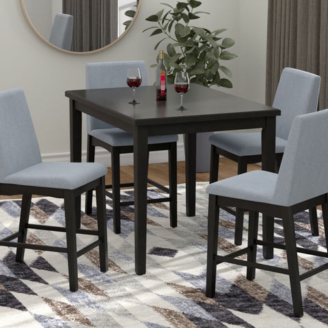 5 Piece Gathering Height Set - Gray - Wood