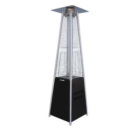 40, 000 Btu Propane Standing Patio Heater Stainless Steel