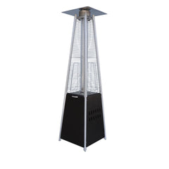 40, 000 Btu Propane Standing Patio Heater Stainless Steel