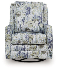 Dustinford - Swivel Glider Accent Chair - Multi