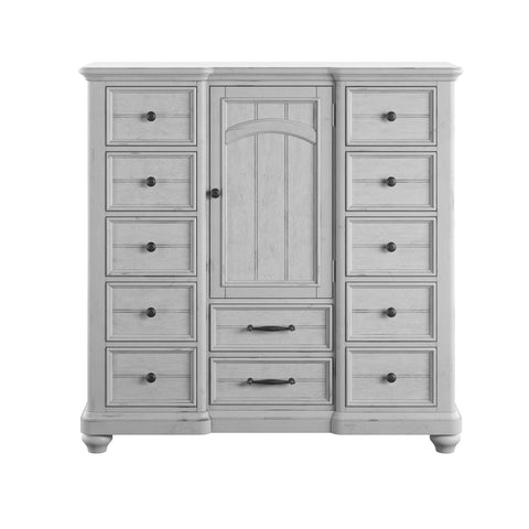 12 Drawer Master Chest With Cabinet - Gray