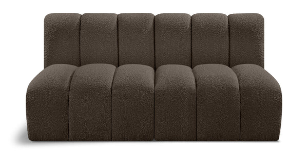 Arc - Boucle Fabric 2 Seats Modular Sofa