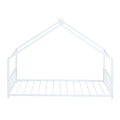 Metal House Bed