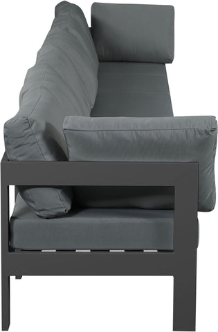 Nizuc - Outdoor Patio 6 Seat Modular Sofa With Gray Frame