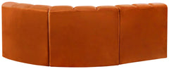Arc - Velvet 3 Piece Sofa