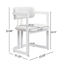 Upholstered Dining Armchairs (Set of 2)