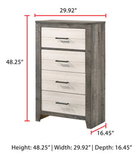 Rhett - Chest - Chalk / Gray