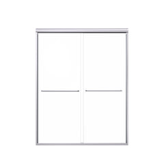 Modern Semi Frameless Double Sliding Shower Door