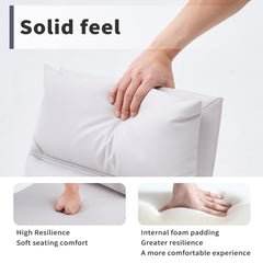 Modern Dining Chair SetWith Soft Cushion Backrest (2 Pieces)