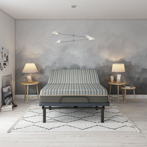 Copper Lux Hybrid - 14" Mattress With Copper Infused Contouring Memory Comfort Layer And Supportive Coil System