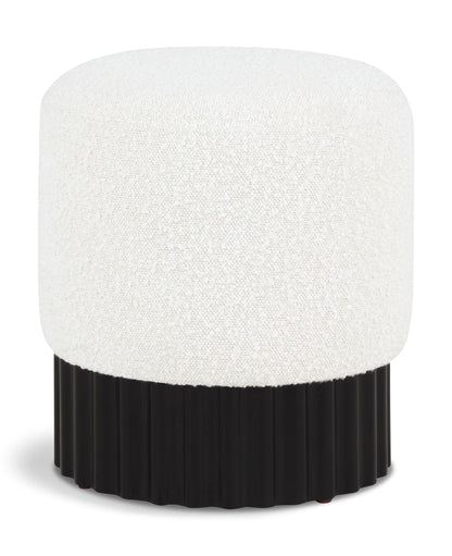 Veranda - Ottoman / Stool With Black Base