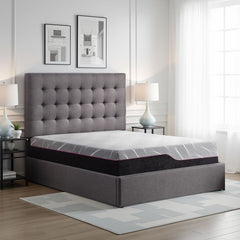 Renew - 11" Cooling Fast Responding Latex Foam Mattress - Gray