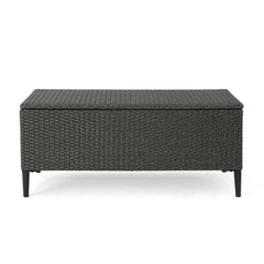 Rupert - Storage Unit Resin Wicker Outdoor