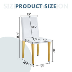 Modern Dining Chairs With Metal Legs