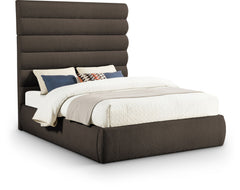 Adam - Boucle Fabric Bed With 70.5" Headboard