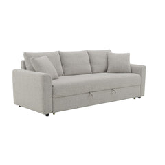 Connie - Sofa With Sleeper - Gray Boucle